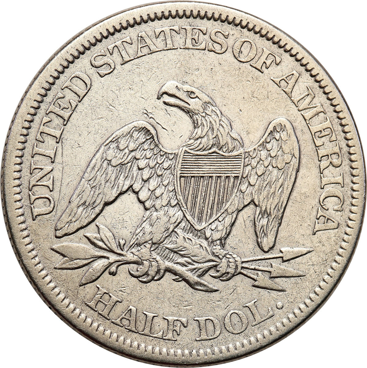 USA. 50 centów 1861, Filadelfia - rzadkie
